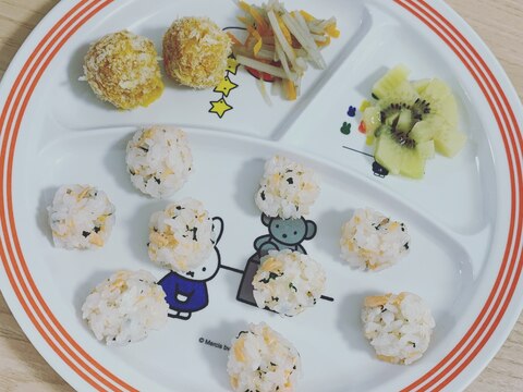 離乳食後期 揚げないかぼちゃコロッケ レシピ 作り方 By ぶぅちゃん 楽天レシピ